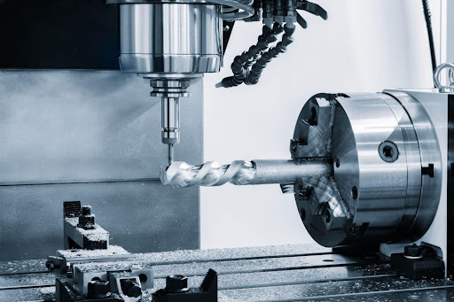 Drills being used for precision machining